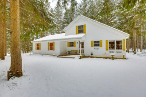 Less Than 1 Mi to SnowmobileandATV Trails Cadillac Retreat